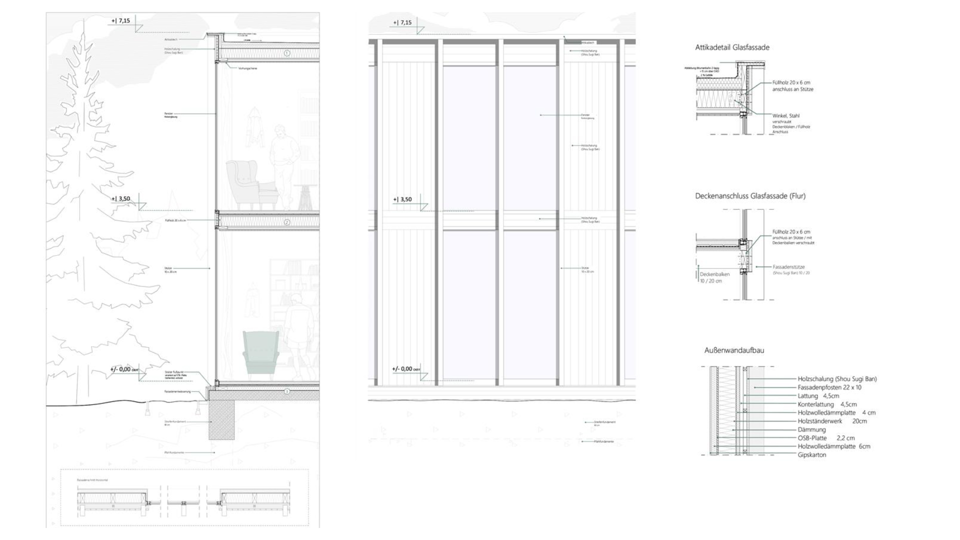 Konstruktions- und Fassadendetails